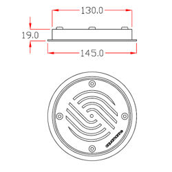 کفشور استخر آکوامارین مدل رسا 130