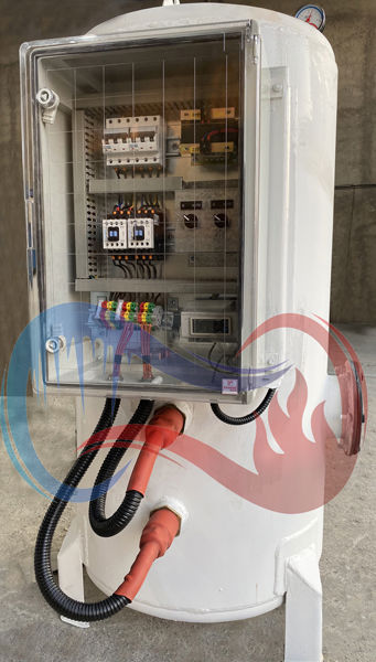 سیستم کنترل آبگرمکن برقی صنعتی