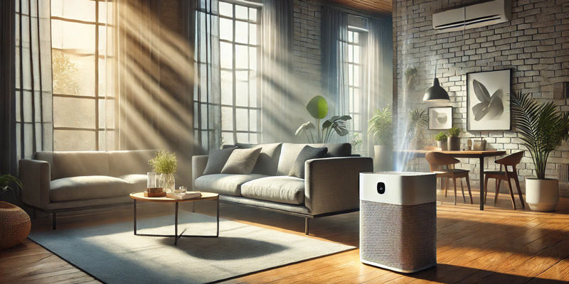 دستگاه تصفیه هوا با فیلتر هپا