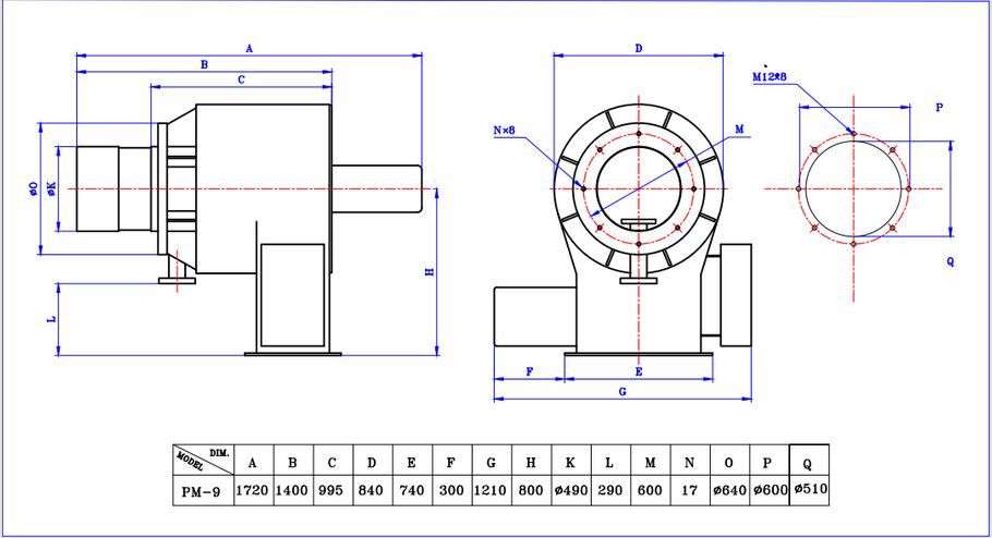 ابعاد مشعل پارس مشعل pm9pgm413 ابعاد مشعل پارس مشعل pm9pgm413