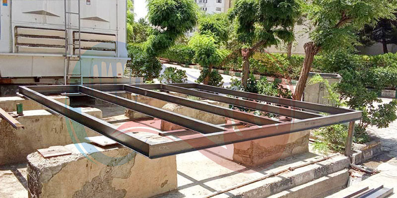 پروژه برج خنک کننده فایبرگلاس ۶۰۰ تن مکعبی مجتمع مسکونی هرمزان