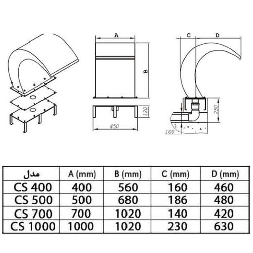 خرید آبنما هایپرپول مدل costa cs400