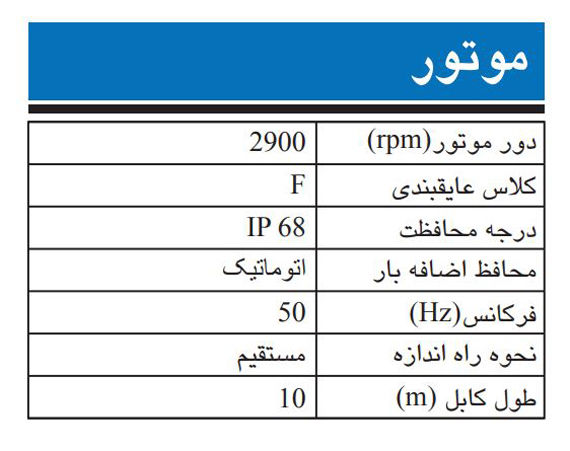 پمپ کف کش چدنی ابارا مدل 100DS 5 5.5